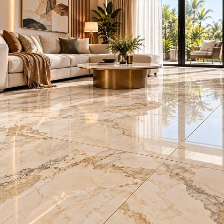 Premium Marble Effect Designer Tiles