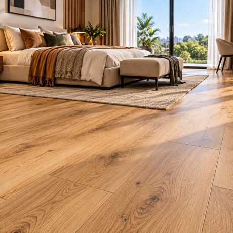 Premium Natural Oak Laminate Flooring